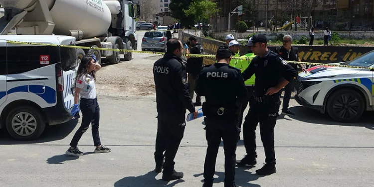 Malatya’da beton mikseri dehşeti