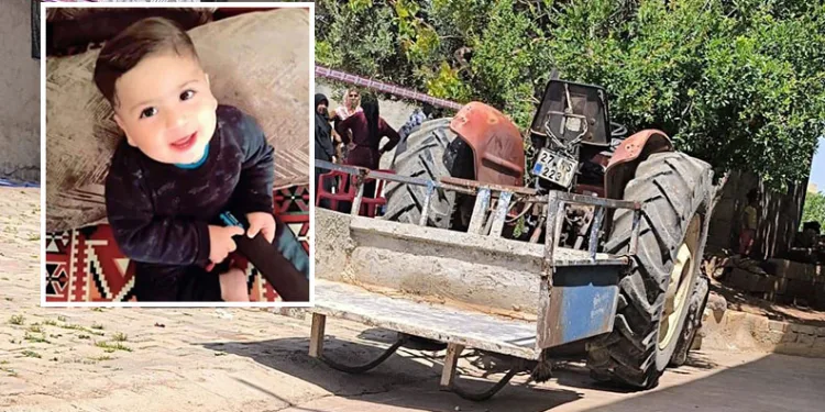 2 yaşındaki çocuk, traktörle 1 yaşındaki kuzenini ezdi