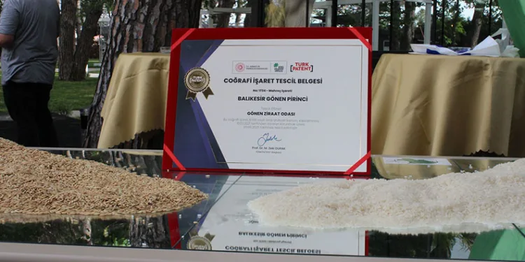 Gönen Baldo Pirincine coğrafi işaret