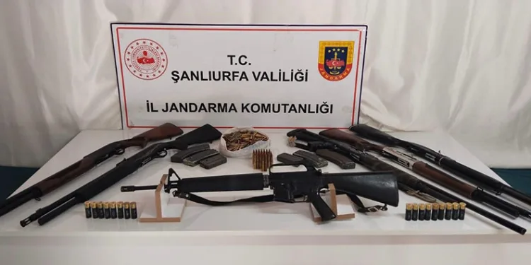 Şanlıurfa’da silah kaçakçılığı operasyonu: 7 gözaltı