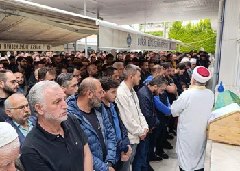 Kazada hayatını kaybeden şahıs İnegöl’de toprağa verildi