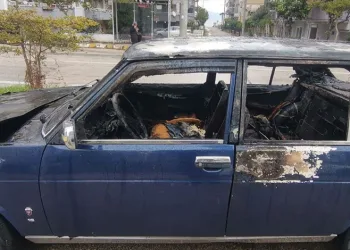 Bursa’da seyir halindeki otomobil alev aldı