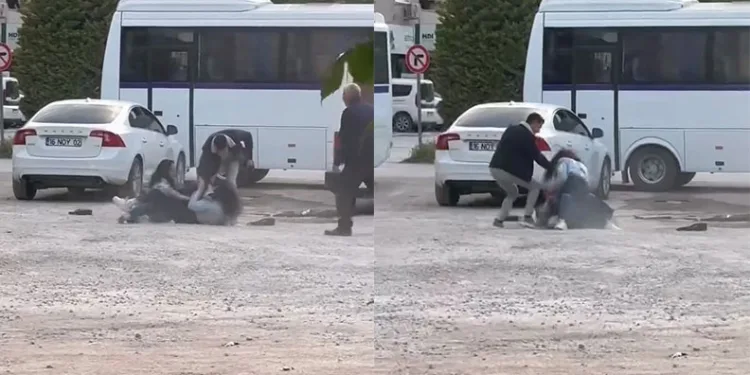 Bursa’da iki genç kız kavga etti
