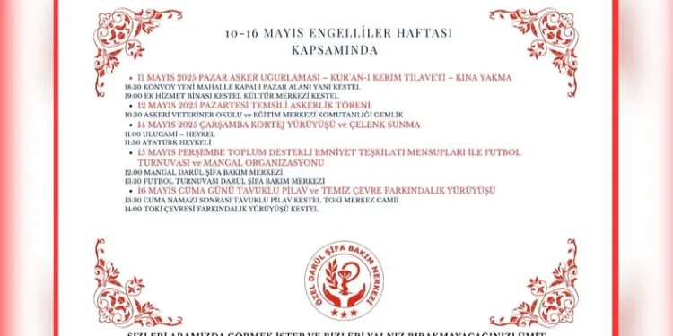 Engelliler Haftası Kapsamında Dolu Dolu Program: Kestel’de Farkındalık Etkinlikleri Başladı
