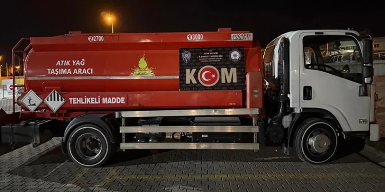 Aydın’da 4 ton atık yağ ele geçirildi