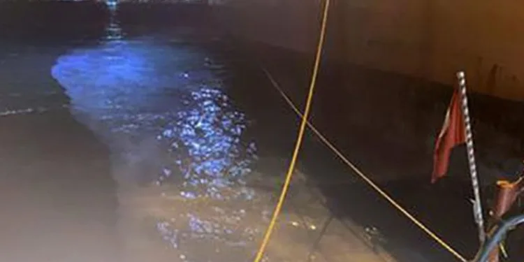 Gemiden sızan madde endişeye neden oldu