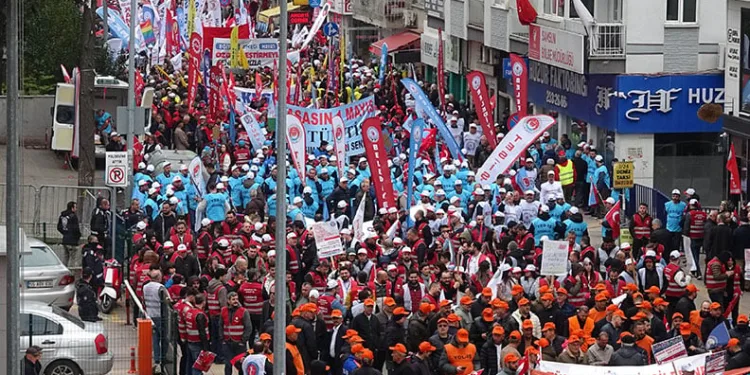 Samsun’da 1 Mayıs kutlamaları