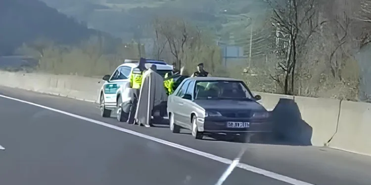ATV ile cadde ortasında drift atan sürücüye 46 bin lira ceza
