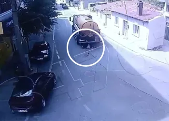Tekirdağ’da vidanjör kadını ezdi