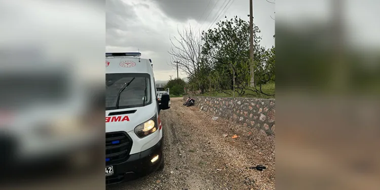 Elazığ’da motosiklet kazası: 1 yaralı