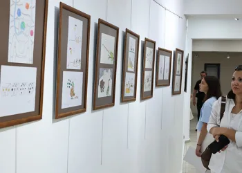 Karikatür Atölyesi katılımcılarından yıl sonu sergisi