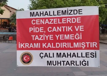 Bursa’nın bu mahallede cenazelerde yemek ikramı kaldırıldı