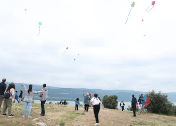 Nilüfer’de gökyüzü uçurtmalarla renklendi