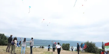 Nilüfer’de gökyüzü uçurtmalarla renklendi