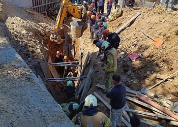 İnşaat alanında göçük: 1 işçi hayatını kaybetti