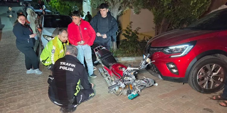 Bursa’da otomobil ile motosiklet çarpıştı: 2 yaralı
