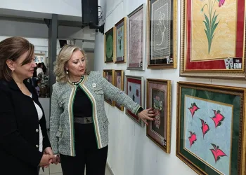 Ebru ve Kaat’ı sergisi Konak Kültürevi’nde
