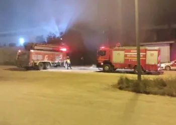 Bursa’da fabrika yangını