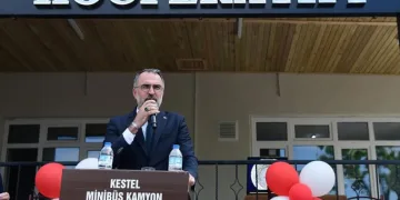 Kestel Minibüs Kooperatifi yeni yüzüyle hizmete açıldı