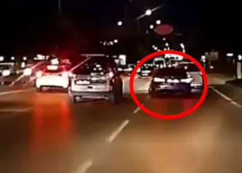 Bursa’da tehlikeli makas kamerada
