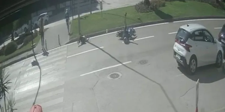 Bursa’da ışık ihlali kaza getirdi : 2 yaralı