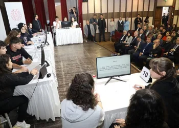 Lise öğrencileri İnegöl’e dair bilgilerini yarıştırdı