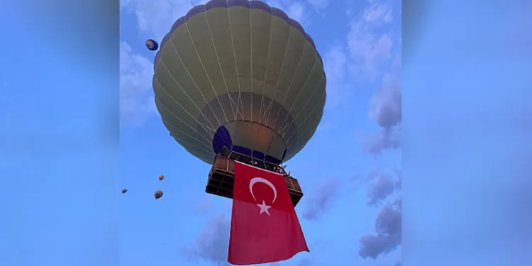 Kapadokya semalarında 19 Mayıs coşkusu