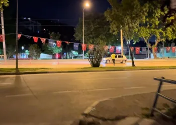 Bursa’da polisi gören alkollü sürücü kaçtı