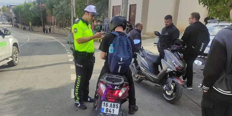 Orhangazi’de 10 bin motosiklet denetlendi, 9 milyon ceza kesildi