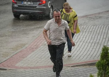 Bursa’da hava bir anda değişti