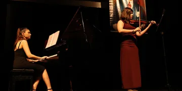 Nilüfer’de yıl sonu konserleri keman ve piyano ile başladı