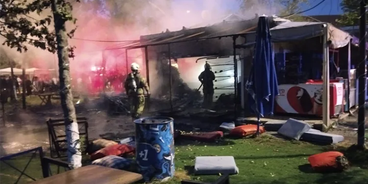 Silivri’de kafe alevlere teslim oldu: Faciadan dönüldü