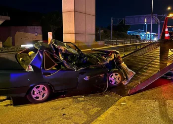 Bursa’da motosiklet ile çarpışan bisiklet sürücüsü hayatını kaybetti