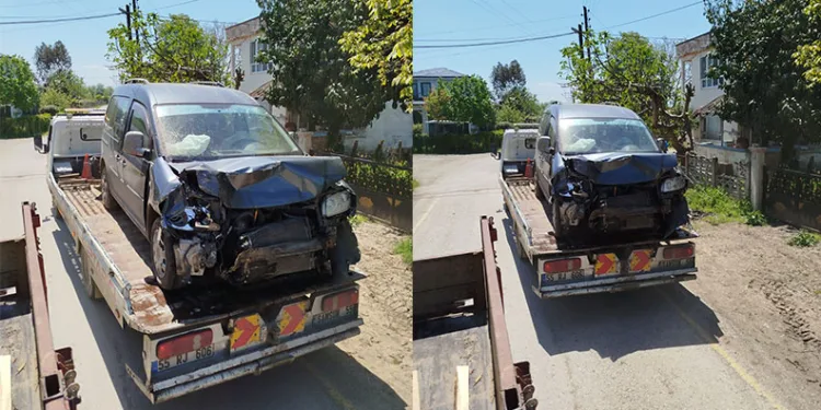 Alanya’da alkollü sürücü park halindeki araçlara çarptı