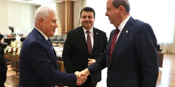 Başkan Bozbey’den KKTC Cumhurbaşkanı Tatar’a ziyaret