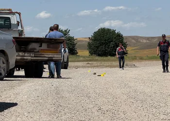 Baba oğul kamyonetle yanmış halde bulundu