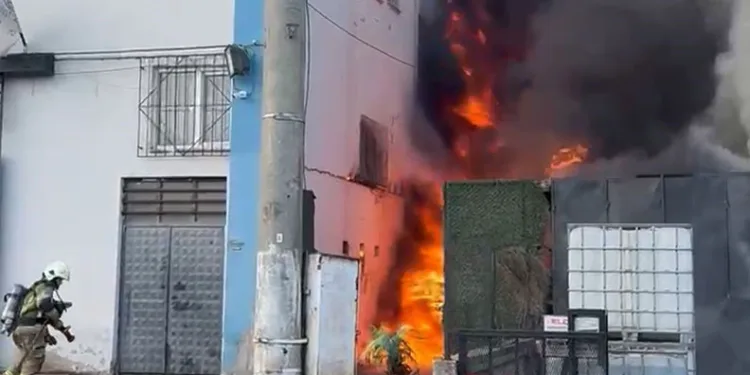 Bursa’da fabrika yangını korku dolu anlar yaşattı