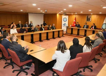 Bursa’da kontrolden çıkan otomobil aydınlatma direğine çarptı