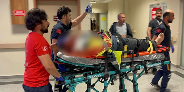 Otomobil şarampole devrildi: Sürücü alkollü ve ehliyetsiz çıktı