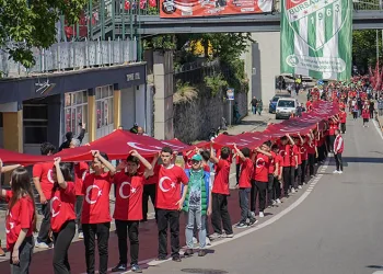 Bursa’da 19 Mayıs coşkusu