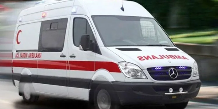 Ambulansa yol vermeyen konvoya ceza