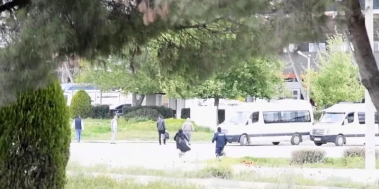 Osmaniye’de dilenciler kaçtı zabıtalar kovaladı