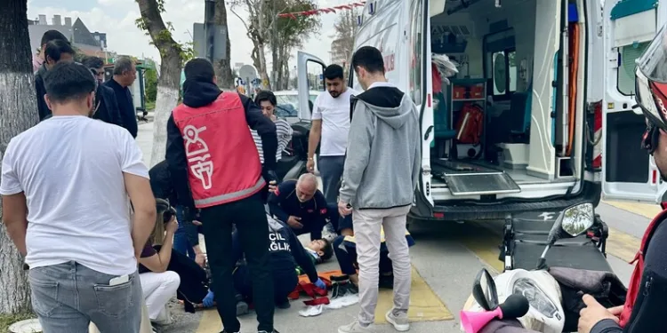 Osmaniye’de dilenciler kaçtı zabıtalar kovaladı