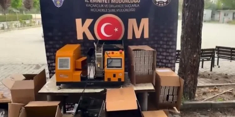 Kayseri’de 70 kilo kaçak tütün yakalandı