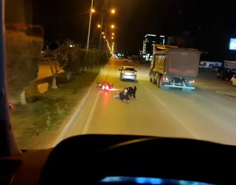 Kahramanmaraş’ta kontrolden çıkan minibüs devrildi: 1 ölü, 19 yaralı