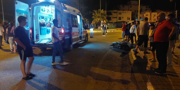 Eskişehir’deki trafik kazasında motosiklet sürücüsü yaralandı