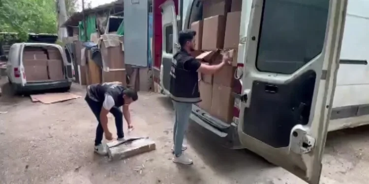 Jandarma 1 ton 700 kilo mühürsüz et ele geçirdi