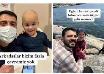 Kanseri yenen minik kahraman balon uçurmak istiyor