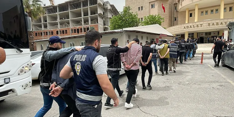 Şanlıurfa merkezli 6 ilde ‘change’ araç operasyonu