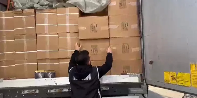 4 milyon TL değerinde 6 tondan fazla tütün ele geçirildi: 3 gözaltı
